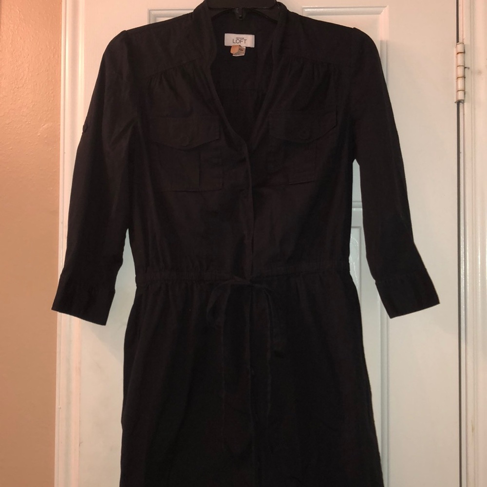 Button Up Shirt Dress